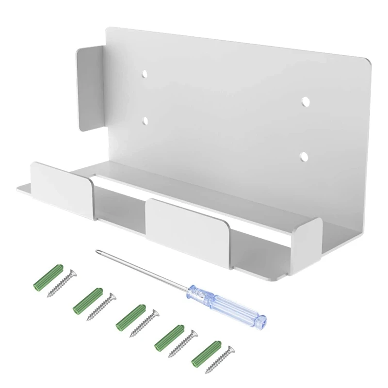 

Game Console Wall Mount Fixing Stand Ventilation Hole Design Space Saving For PS5 With Screw And Screw Tool