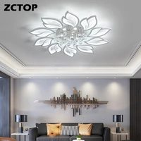 modern nordic design led ceiling lights for living room bedroom dining room kitchen ceiling lamp white with remote control light