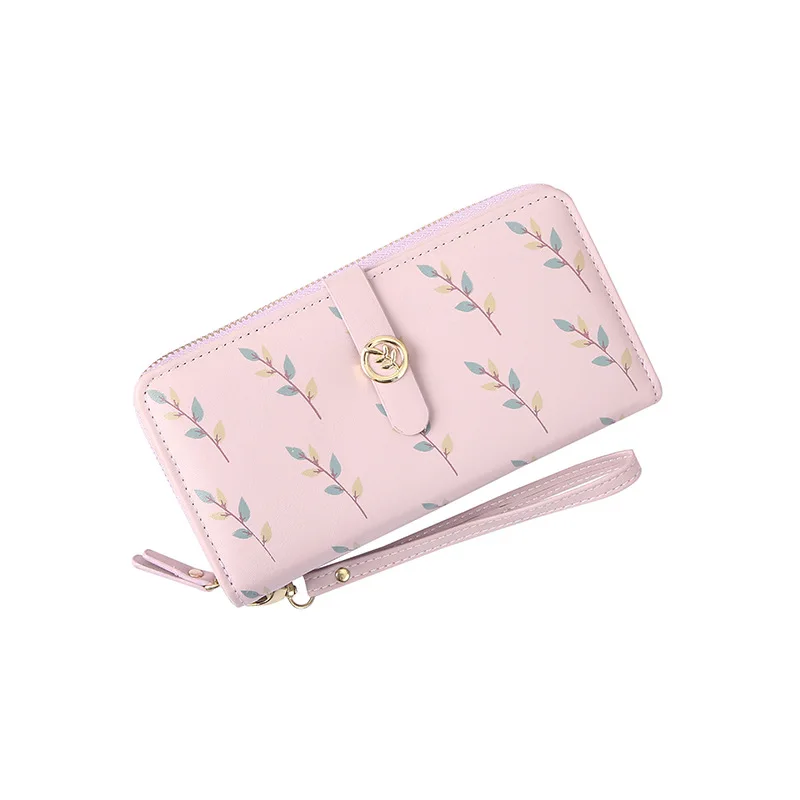 

2023 Fresh Style Cute purses for women Simple Fashion Leather womens wallet Trend Long ladies wallet Good Students Card wallet