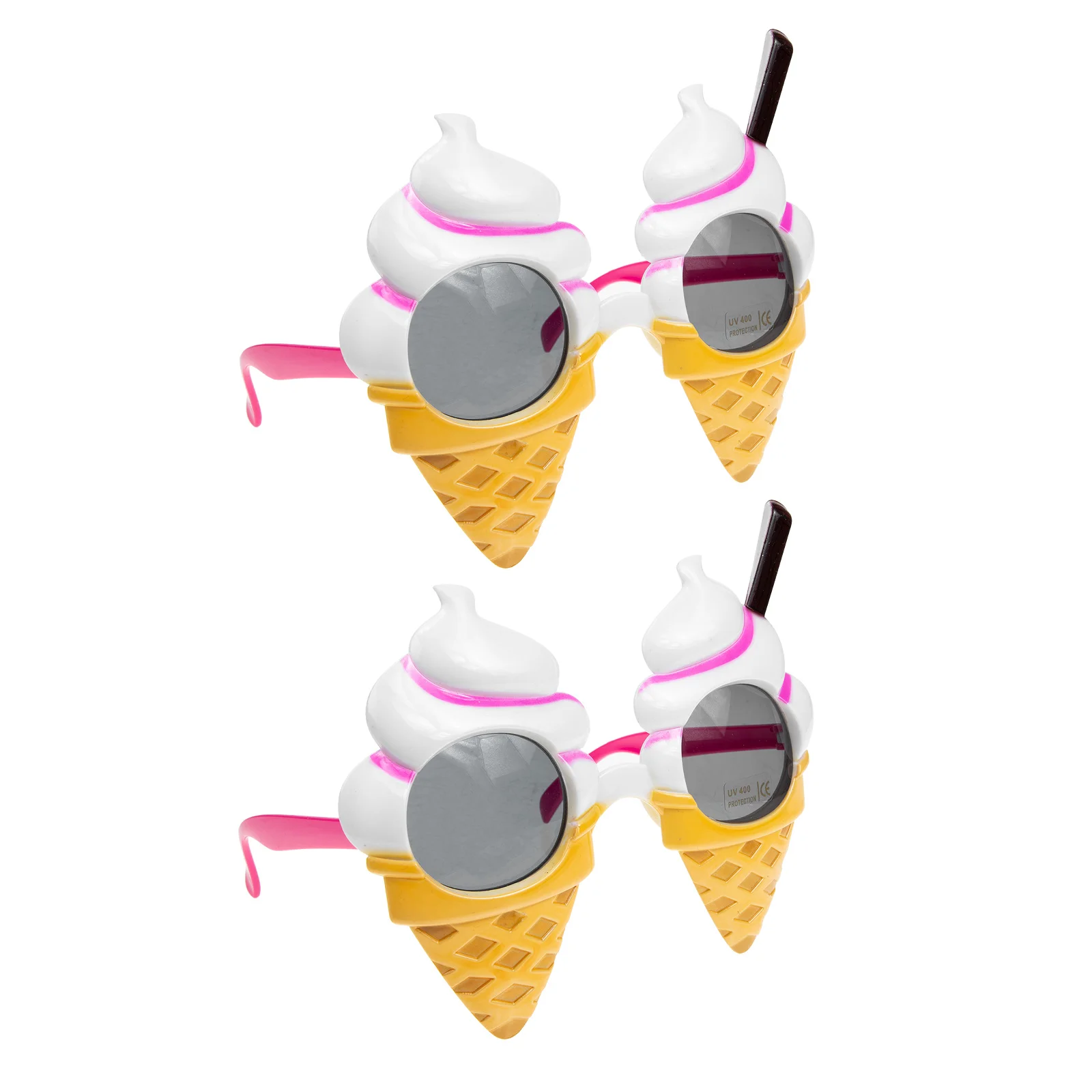 

Glasses Party Sunglasses Eyeglasses Photo Cream Birthday Funny Prop Novelty Supplies Ice Props Fun Cake Eyewear Happy Summer