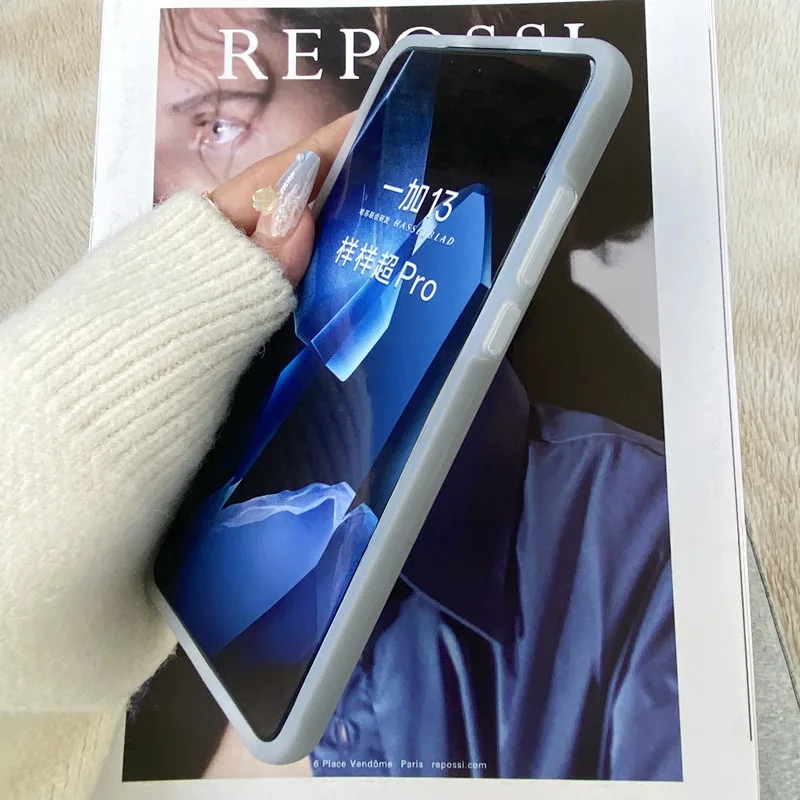 Роскошный чехол-бампер 2-в-1 из мягкого силикона для OnePlus 13R 12 12R 11R 10R 5G, цвета макарон, оригинальные аксессуары (art.: 3920db29bc853) - 3920db29bc853
