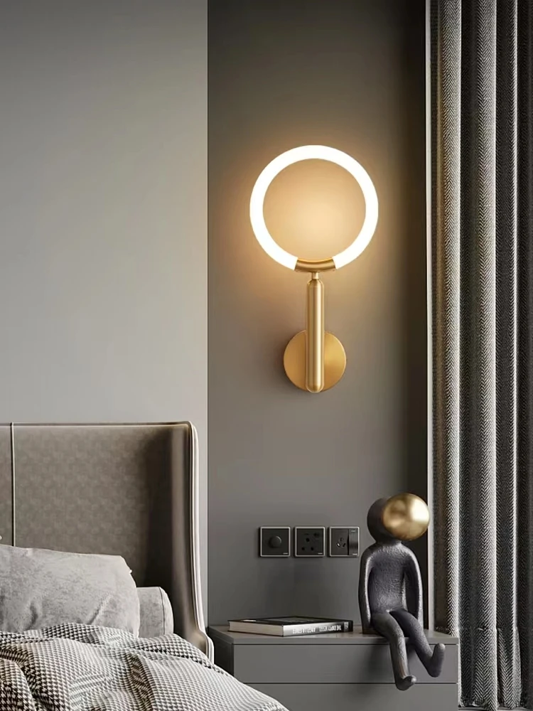 Настенные светильники в скандинавском стиле современное светодиодное освещение