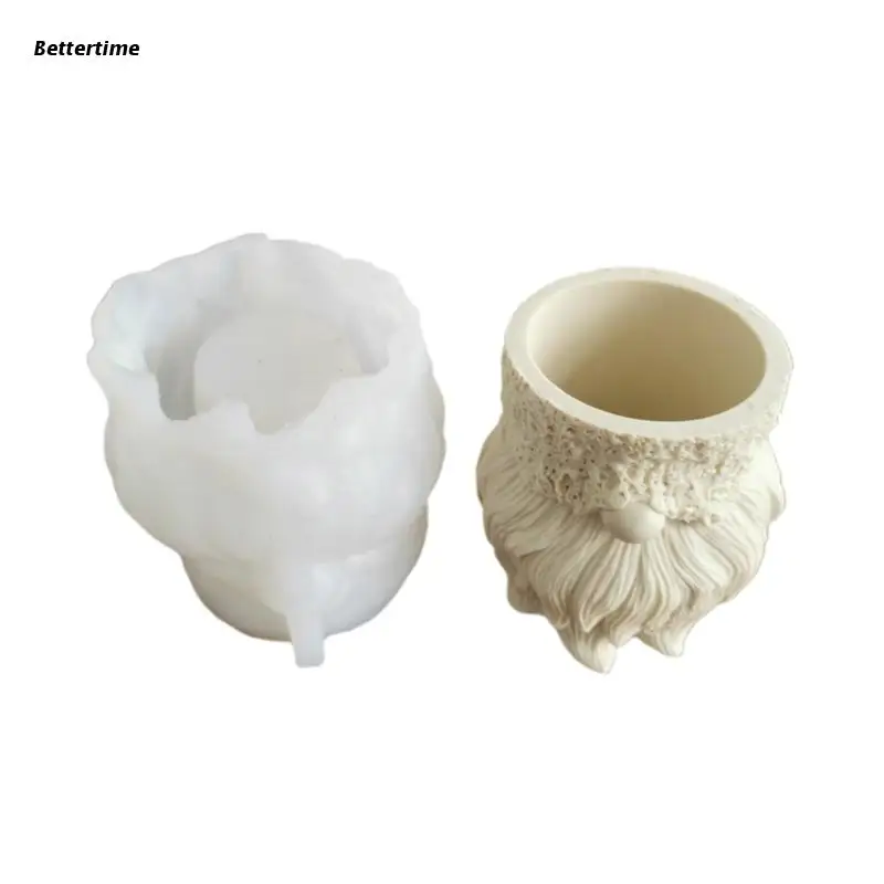 

B36D DIY Silicone Resin Moulds Suitable for Flower Pot Dwarf Shape Clay Molds