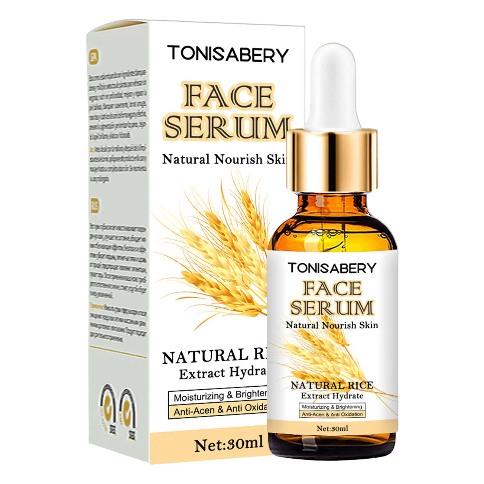 

30ml Rice Whitening Essence 30ml Deep Moisturizing High Hydrating Essence Facial Essence Suitable For Skin Whitening Anti-Aging