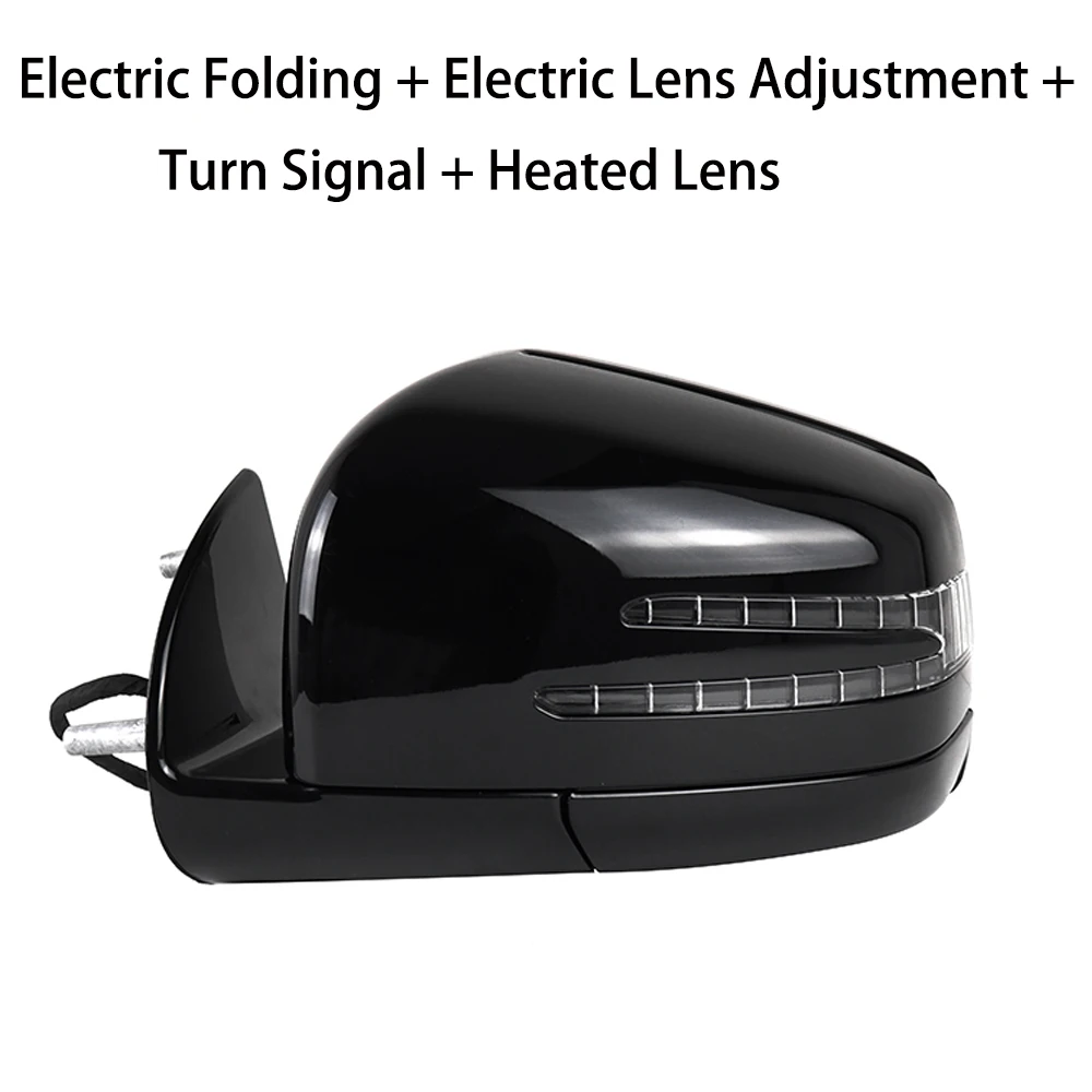 

Автомобильное зеркало заднего вида, боковое зеркало в сборе для Mercedes Benz W164 X164 ML Class GL Class 2005-2011 1668100164 1668100264