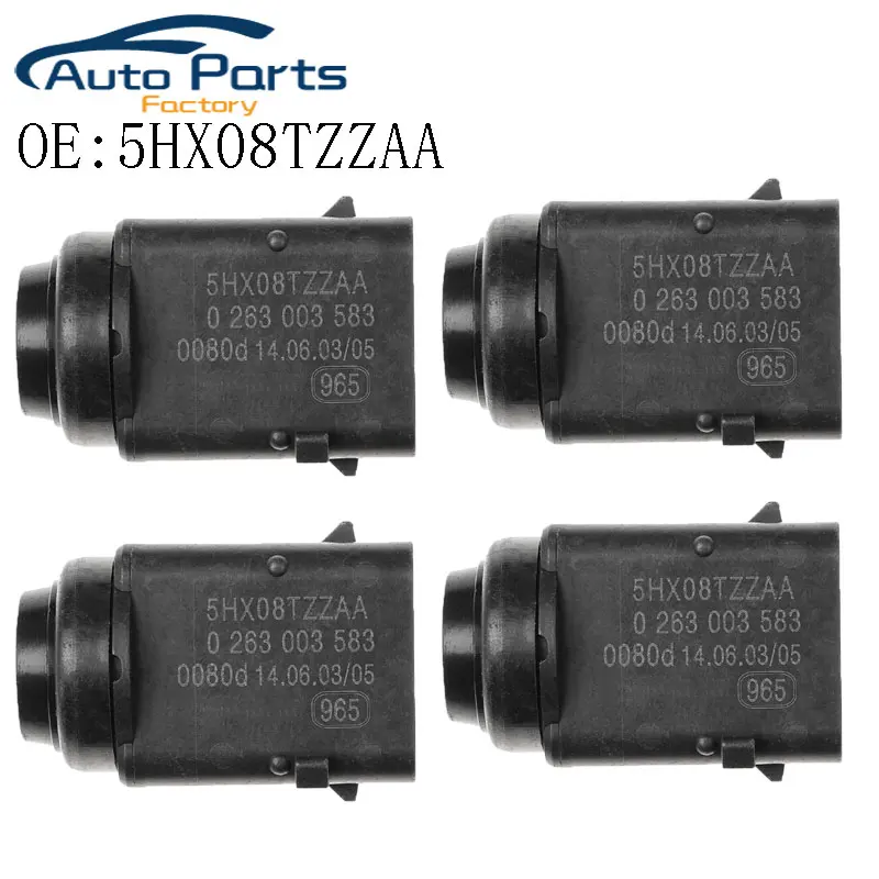 

4 шт. PDC датчик парковки для Chrysler 300C Dodge Charger Jeep Commander 5HX08TZZAA 0263003583