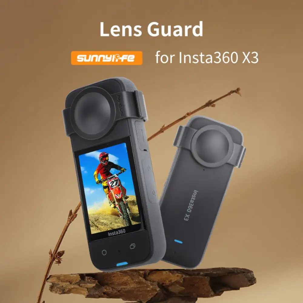 

Protective Cover Protective Dustproof Case Silicone Case For Insta360 X3 Anti-scratch Lens Protective Cover Camera Accessories