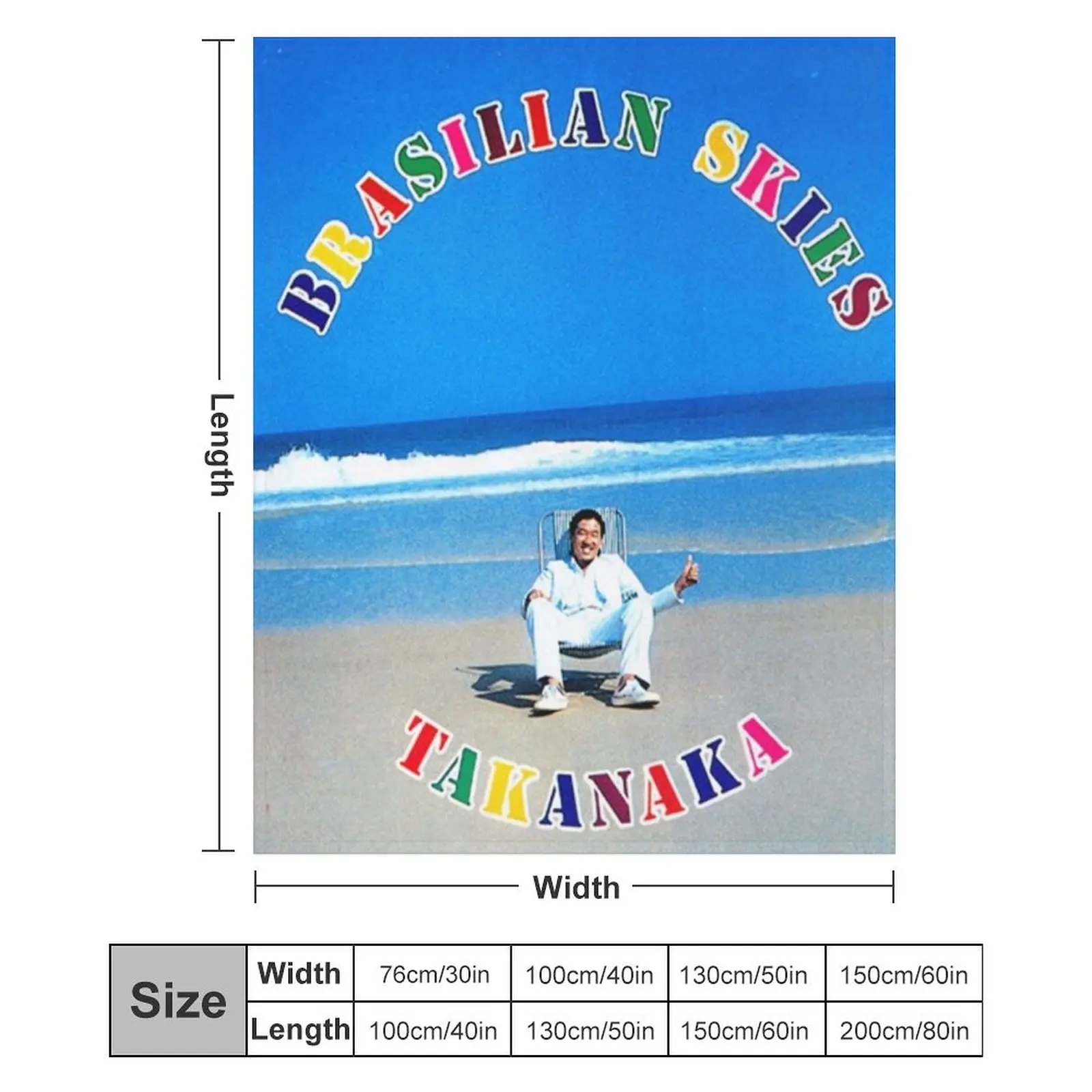 MASAYOSHI TAKANAKA - Плед BRASILIAN SKIES
