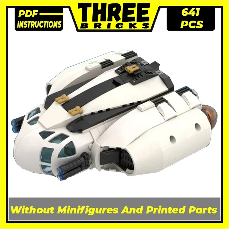 Технические Moc-кирпичи модель космического корабля звездный трек космический