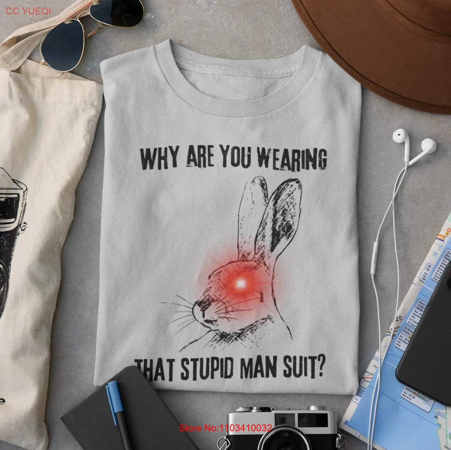 Футболка Frank the Bunny из хлопка