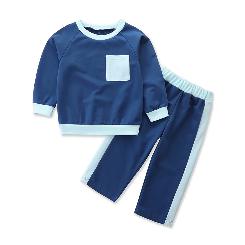 

Casual Boys Girls Set Long Sleeve T-shirt + Pants Suits for Kids Clothes