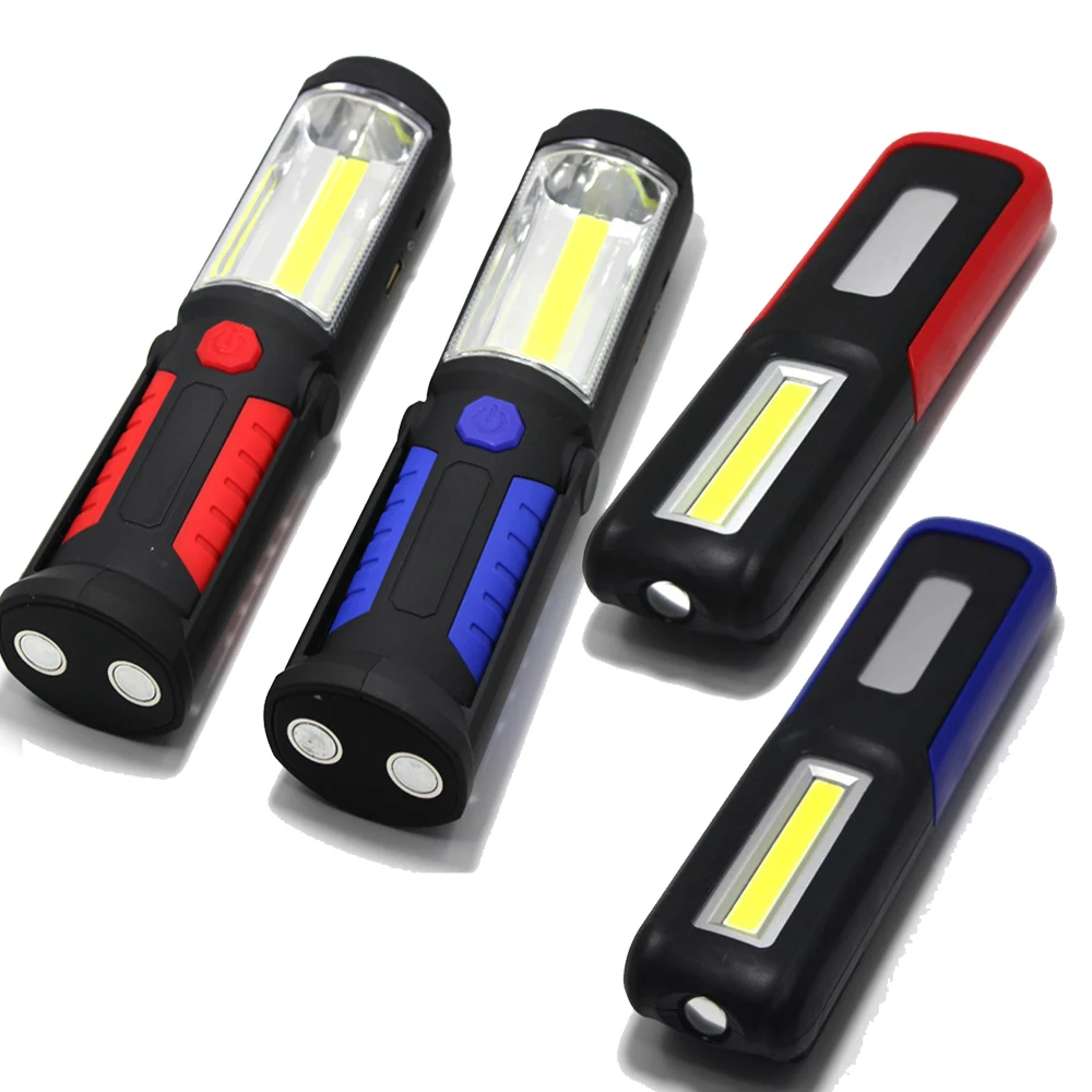 

Light Rechargeable Lamp Inspection Magnet Hook Torch Built-in Outdoor Work Lamp Emergency Battery Portable Car Camping