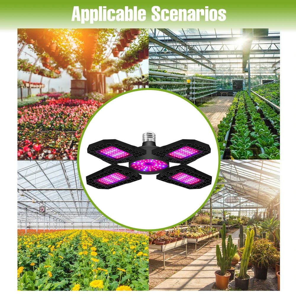Искусственный свет для роста растений NJHIKG 200W E27 Лампа выращивания гидропоники