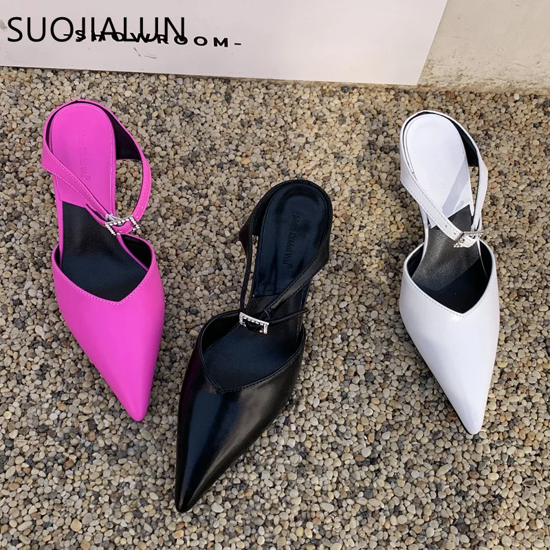 

Женские туфли-лодочки с острым носком, на тонком высоком каблуке