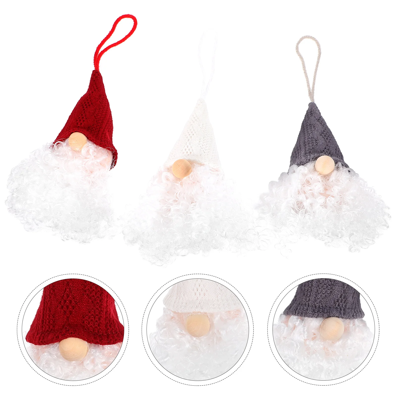 

3 шт., подвесные украшения для рождественской елки