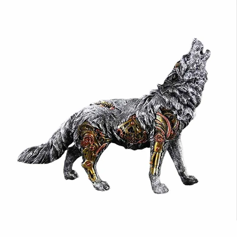 

Креативные полимерные фигурки, миниатюрная Имитация животных, строительная игрушка, настольное украшение, механическое стильное ремесло, ...