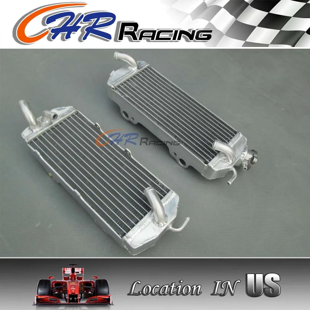 For 2001 2002 KTM 520 EXC MXC SX 520EXC 520MXC 520SX Aluminum Radiator Cooler Cooling Coolant