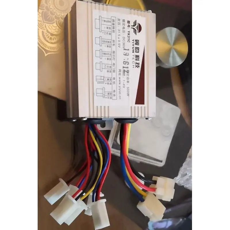 12V/24V / 36V 48V 500W Контроллер для электрического велосипеда / самоката с щеточным двигателем CC Box Bikes E-bike Аксессуар горячей продажи.