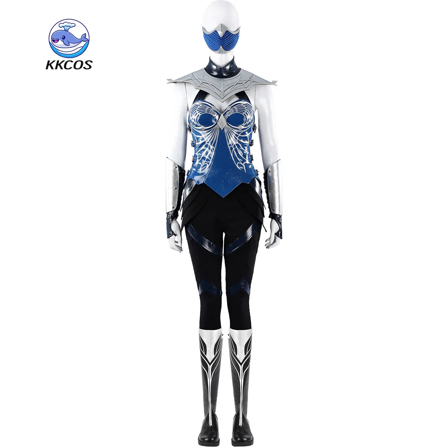 Фото Костюм для косплея KKCos Mortal Kombat 2 Kitana, женский полный комплект, высококачественный наряд для Хэллоуина, карнавала, вечеринки №1