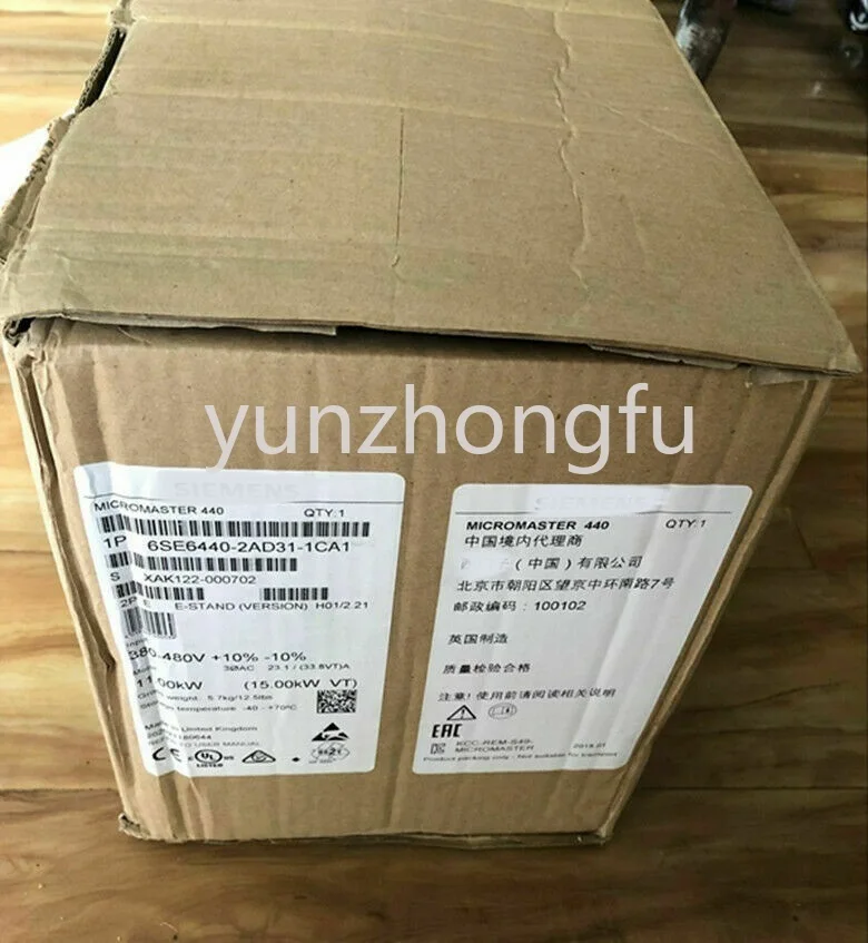

New and Orginal 6SE6440-2AD31-1CA1 6SE6 440-2AD31-1CA1 FOR Micromaster