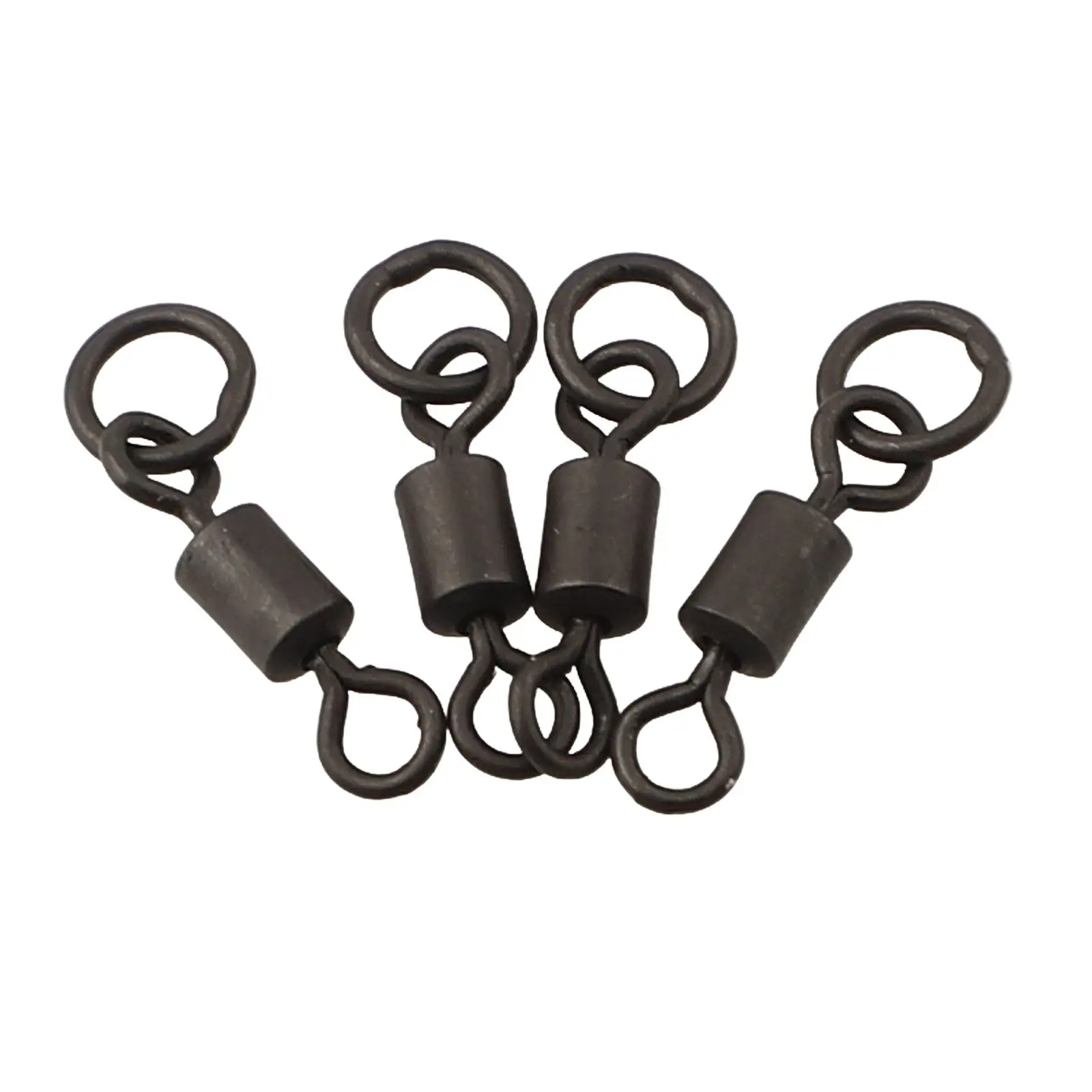 20 шт. вертлюги для ловли карпа защелки Chod Rig Link с твердым кольцом