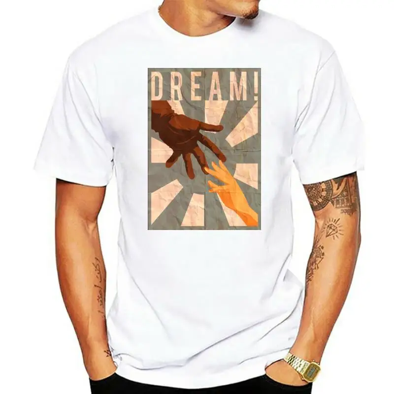 Мужская футболка 90-х аниме Escaflowne постер DREAM! Футболка унисекс женские футболки