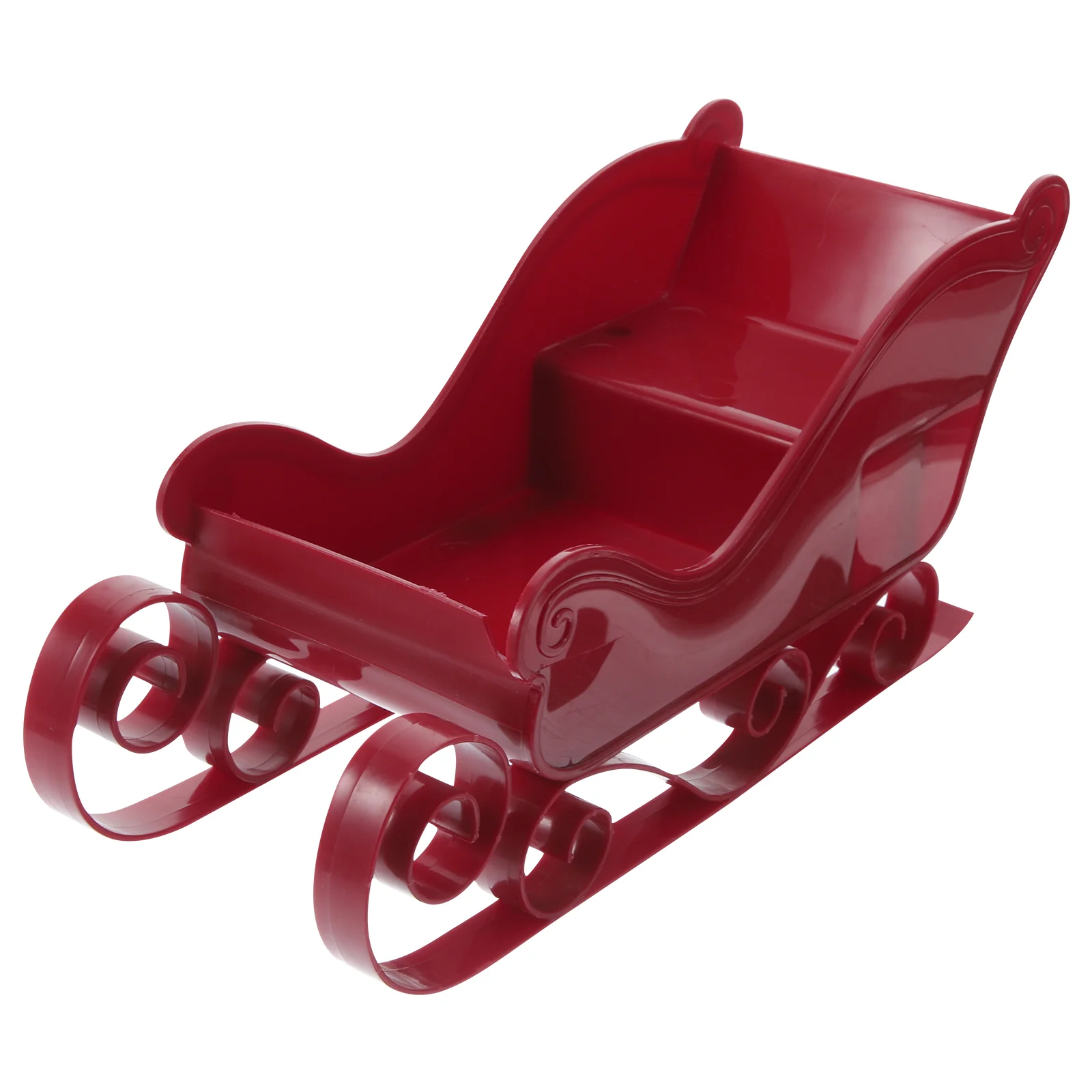 

Christmas Sleigh Outdoor Pendant Decorations Desktop Ornament Adornment Plastic