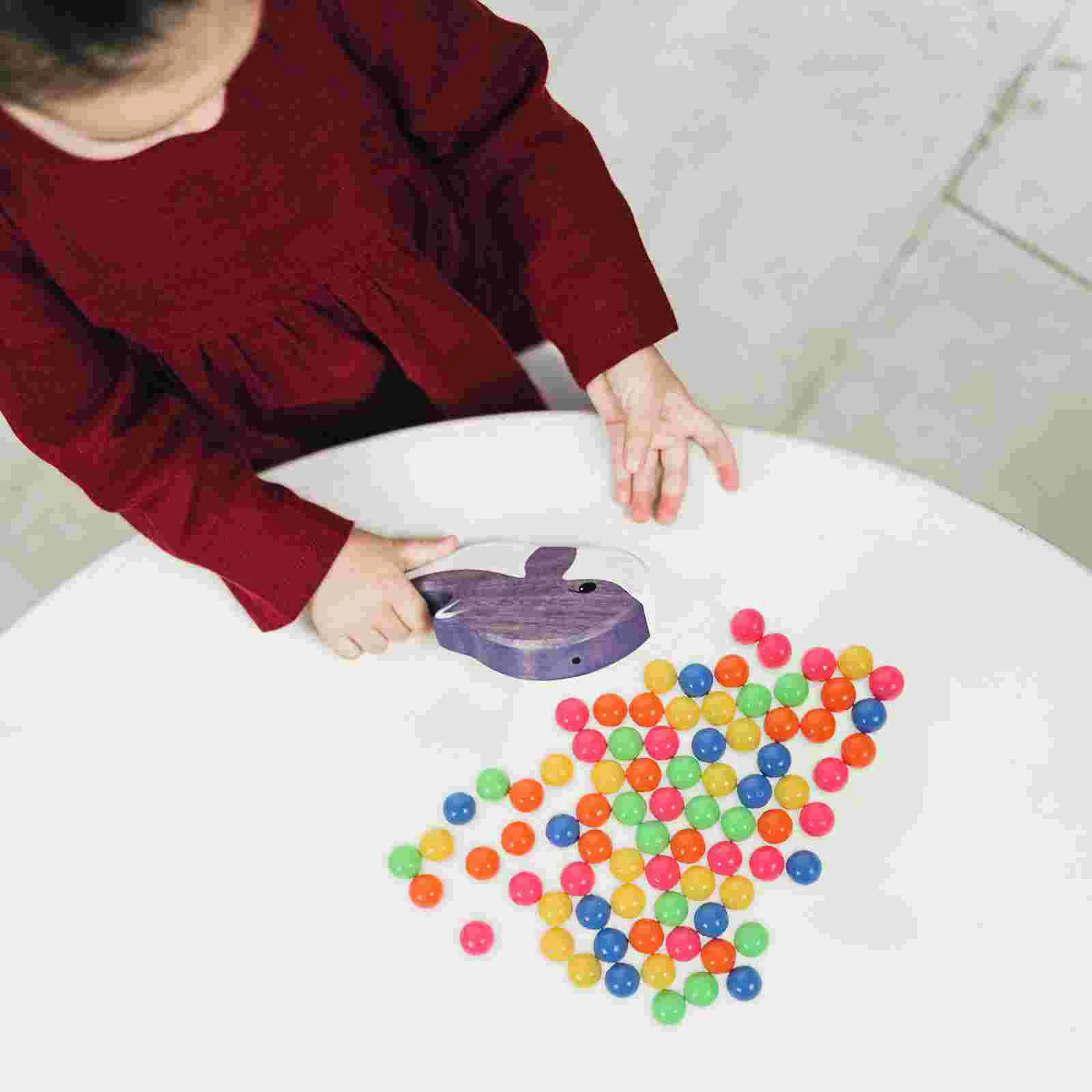 

Цветные пластиковые шарики с подсчетом для обучения, 100 шт. (5 цветов)