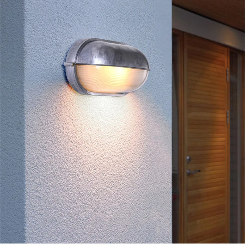 E27 ретро промышленные наружные Настенные светильники для кафе бара паба коридора