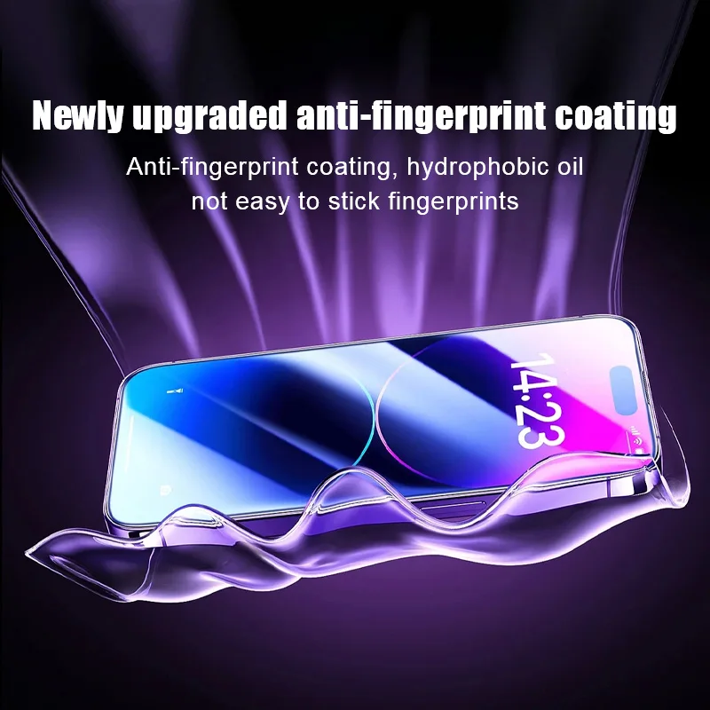 4 шт. для iPhone 14 plus 15 pro max закаленное стекло 13 11 12 mini XS X XR защита экрана Защитная