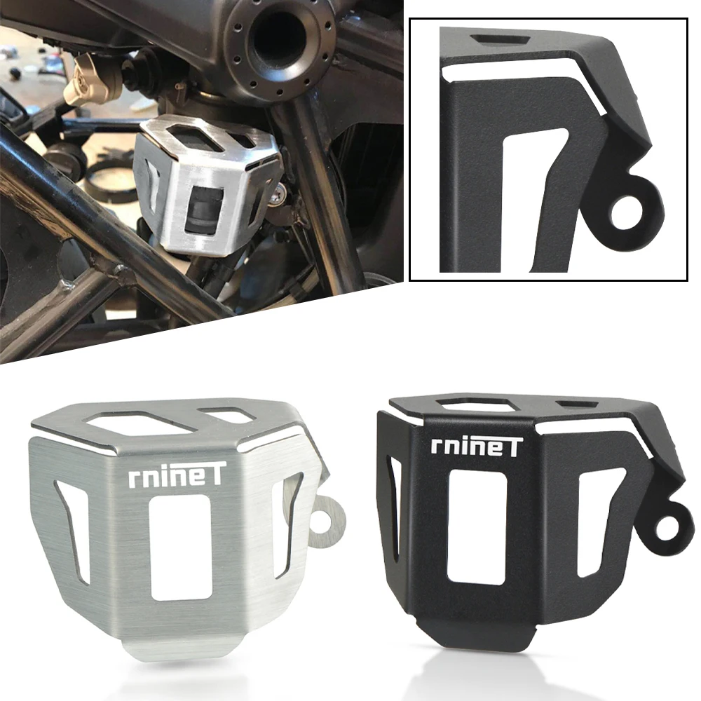 

For BMW RnineT 2014-2017 Rnine T Scrambler R nine T Racer R nineT Urban G/S CNC Rear Brake Fluid Reservoir Guard Cover Protector