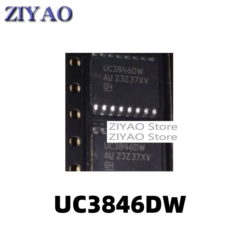 Чип контроллера широтно-импульсной модуляции UC3846DW UC3846 SMD SOP16, 1 шт.