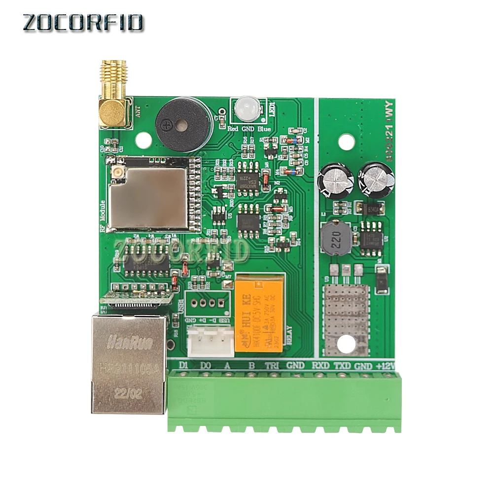 Модуль UHF RFID дальнего действия RS232/485 GW26/34 TCP/IP УВЧ-считыватель/запись совместимый с