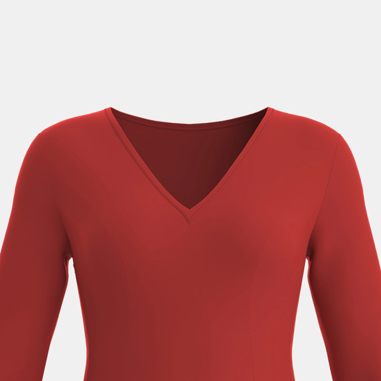 Женские платья Mia Muse всесезонные базовые облегающие тонкие красные однотонные