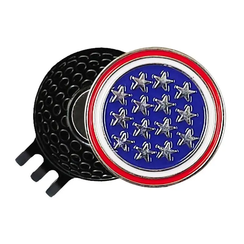 

Golf Ball Mark With Golf Hat Clip Magnetic Alloy One Putt Eagle Tiger Hat Glove Design Golf Marker Men Women Drop Ship