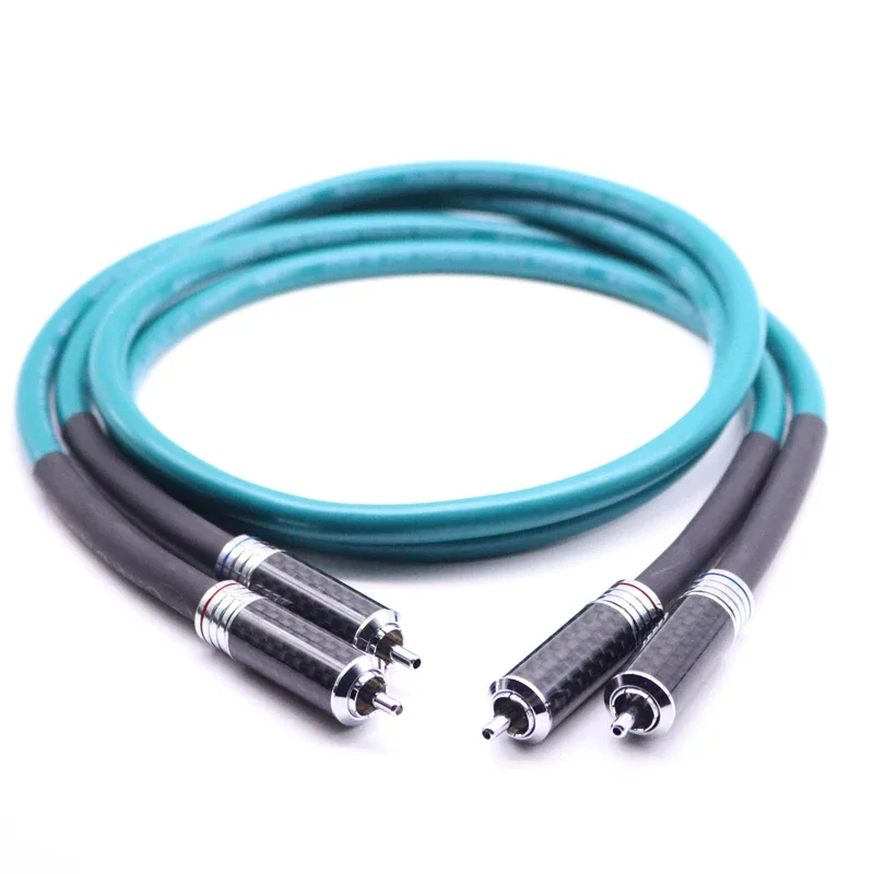 Hi-Fi разъем RCA из углеродного волокна CARDAS Cross соединительный аудиокабель усилитель