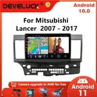 android 10 car radio wifi 4g net for mitsubishi lancer 10 cy 2007 2017 multimedia video player 2 din navigation gps stereo dvd