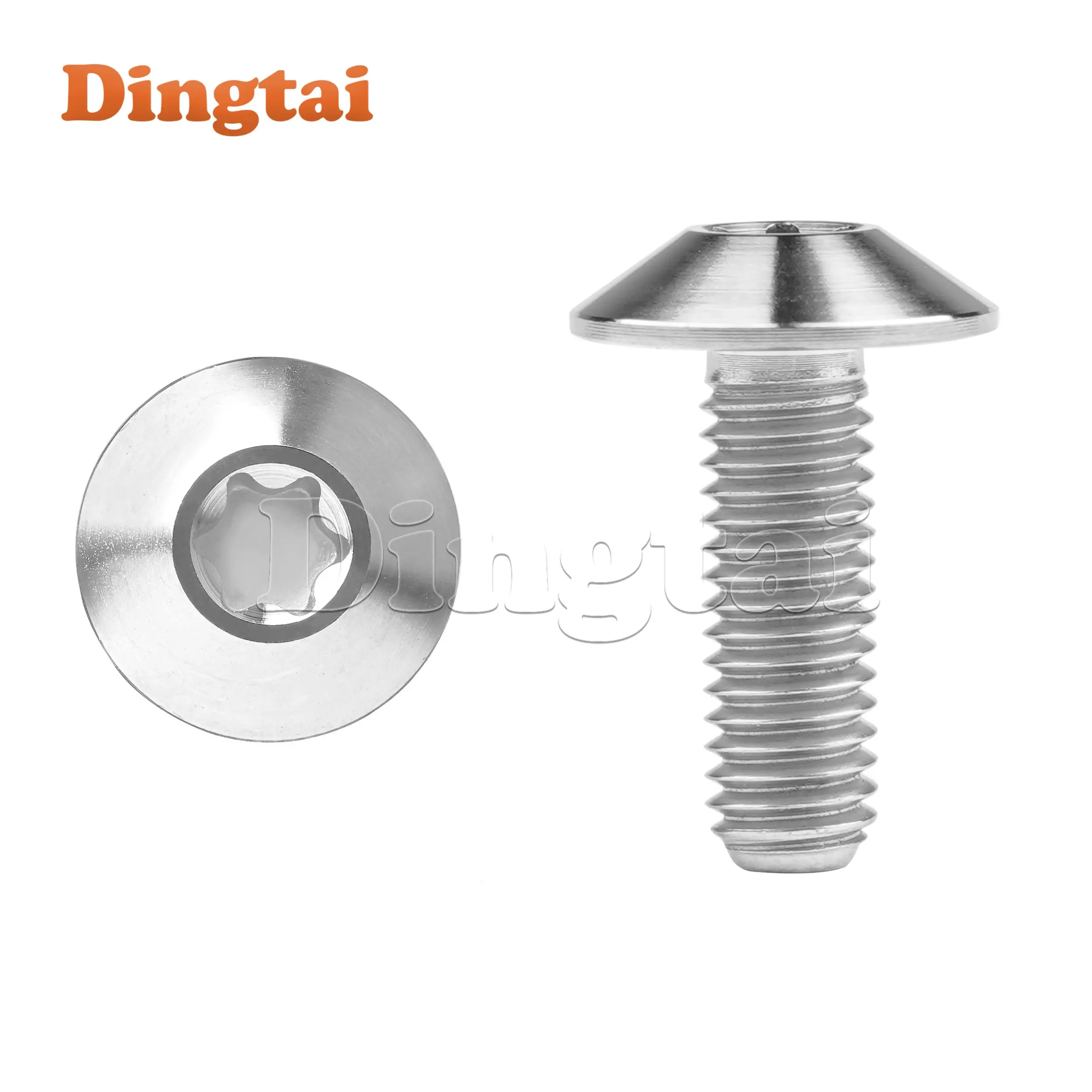 Dingtai Титановые болты M4/M5/M6x12 15 20 25 30 35 мм Torx для велосипеда и мотоцикла