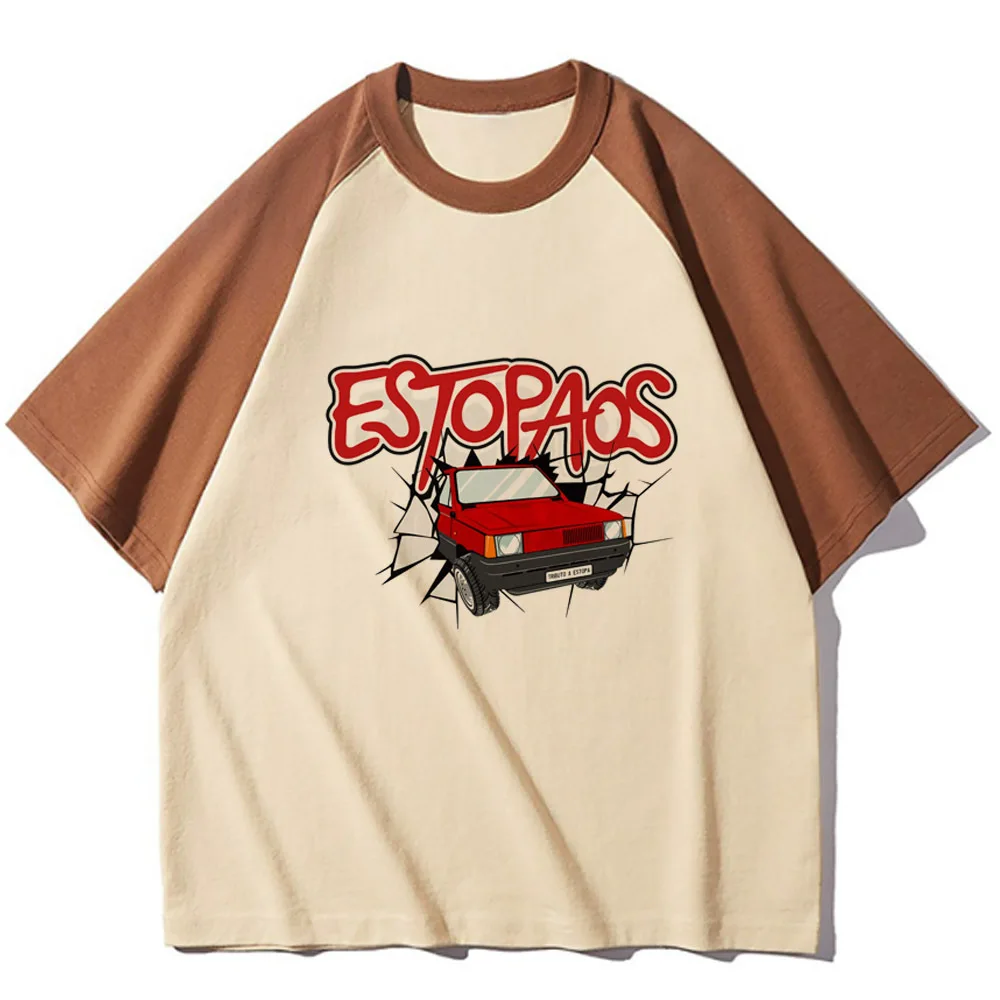 Футболка Estopa женская с принтом манга быстросохнущая тенниска в современном