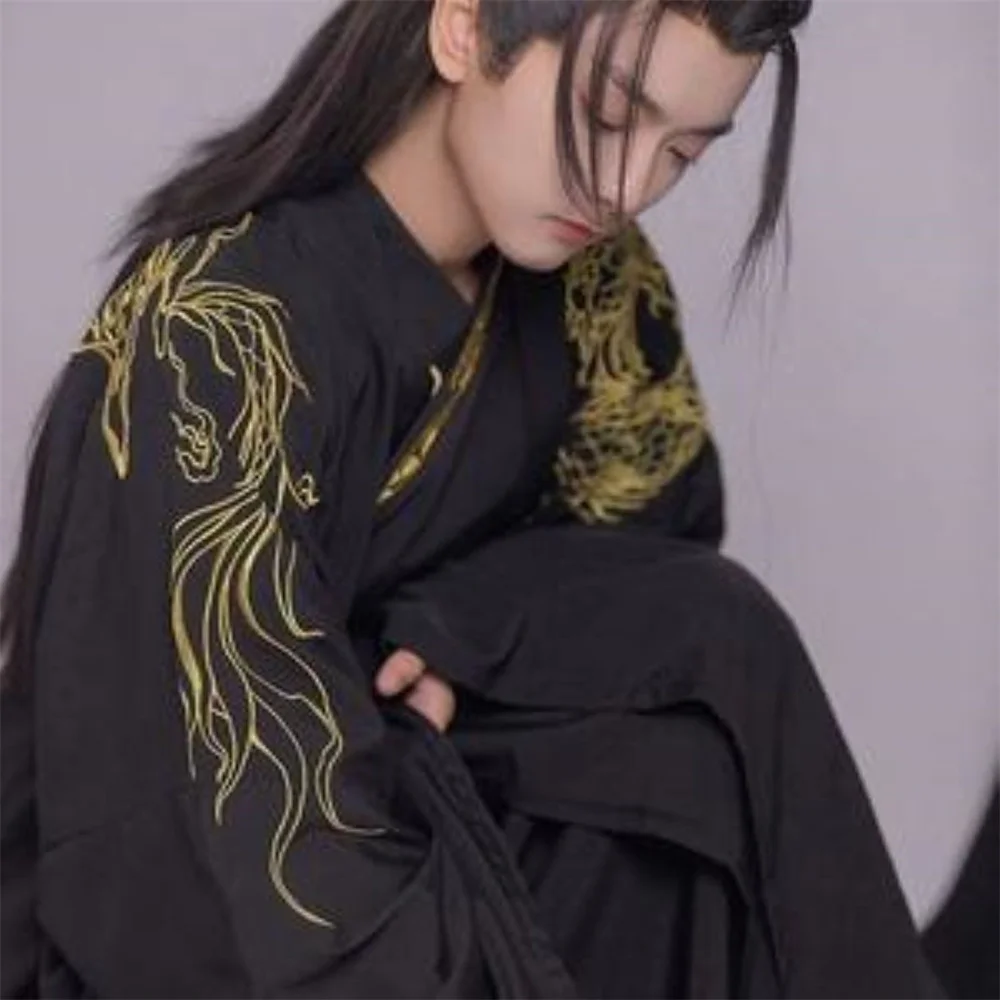 Hanfu мужской традиционный китайский костюм для косплея древние комплекты на