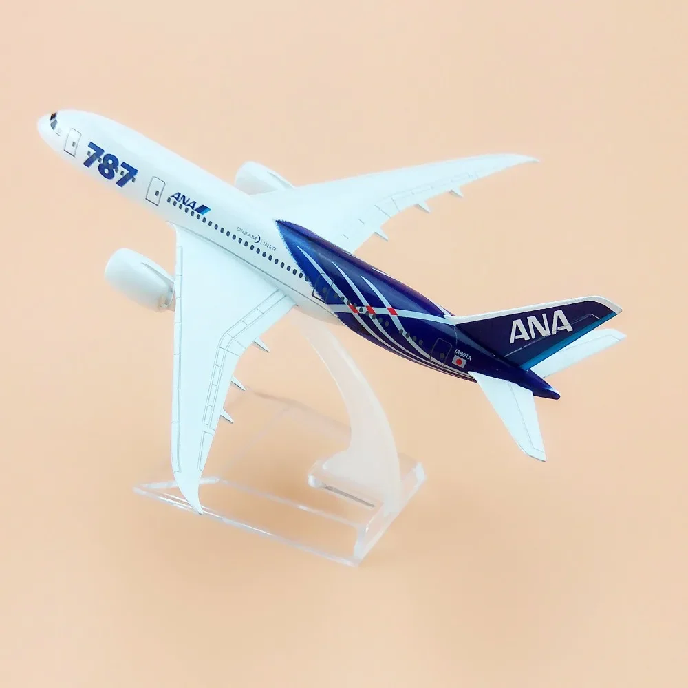 15 см сплав металла Air Japan Airlines ANA Boeing 787 B787 8 Airways модель самолета с подставкой в
