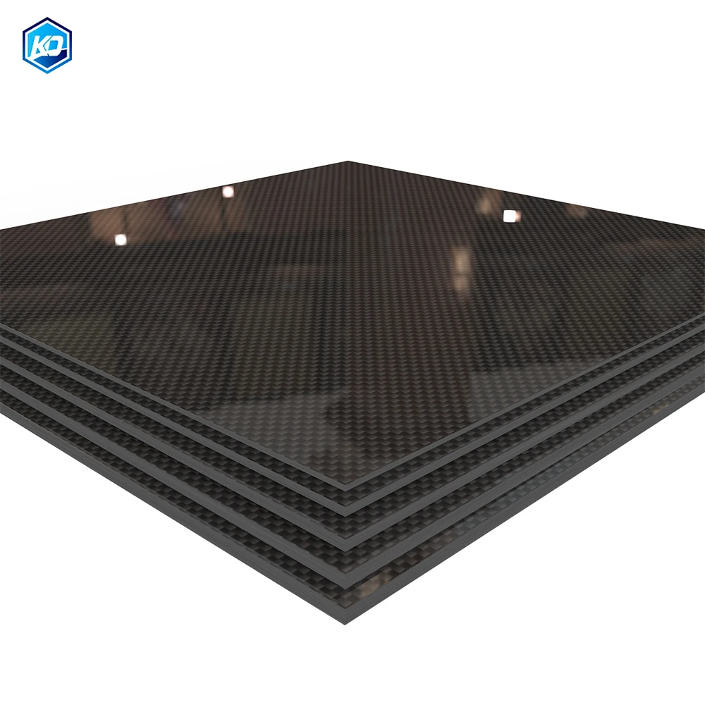 

240x240MM Plain Glossy Matte Real Carbon Fiber Plate Panel Sheets Plate 0.25-6mm Thickness Composite Hardness Material For RC
