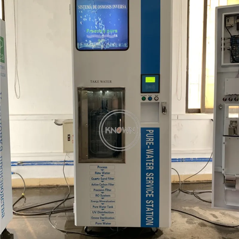 Торговый автомат с диспенсером для воды на продажу 300GDP Автомат продажи открытом