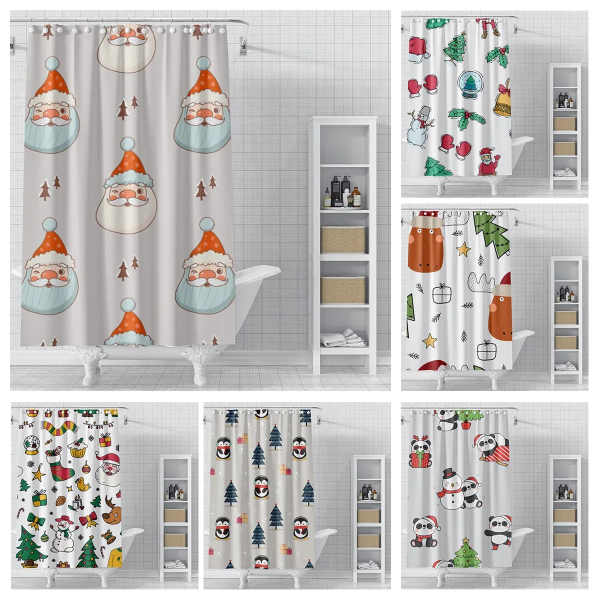 Домашний декор занавески для душа искусственная ткань современный