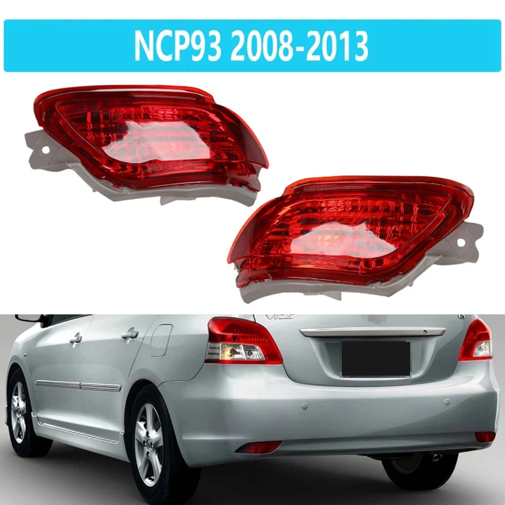 

1 пара, задний бампер для Toyota VIOS NCP93 2008-2013