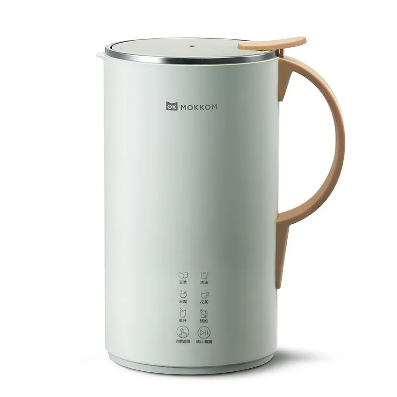 Mokkom Food Blender Mini Fully Automatic Food Mixer 600ML Multifunctional Filter-Free Soymilk Maker Heating Baby Wall Breaker