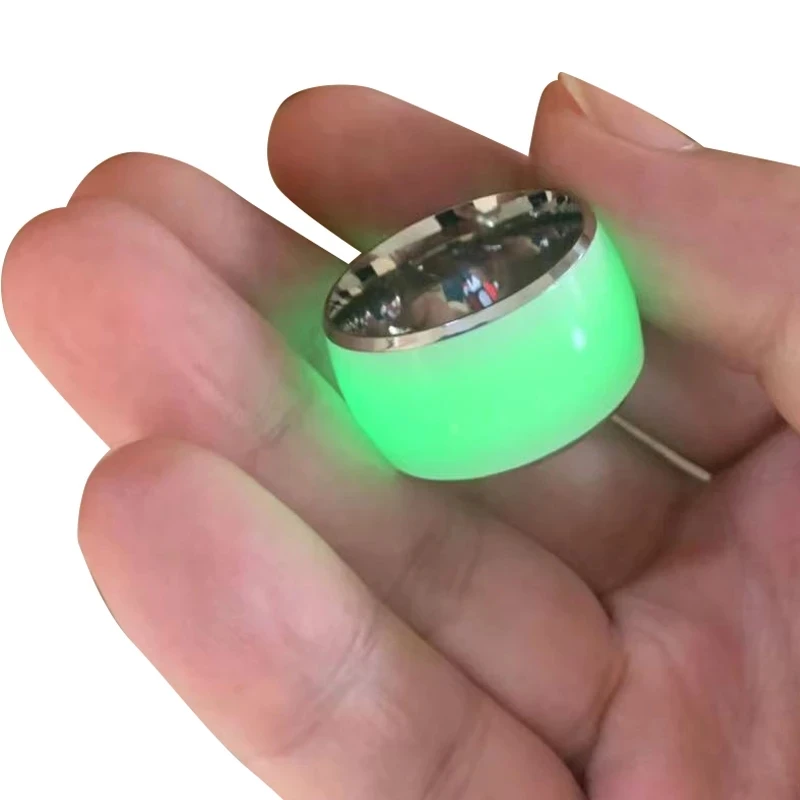 Светящееся кольцо на член для БДСМ-пытки мужчин |