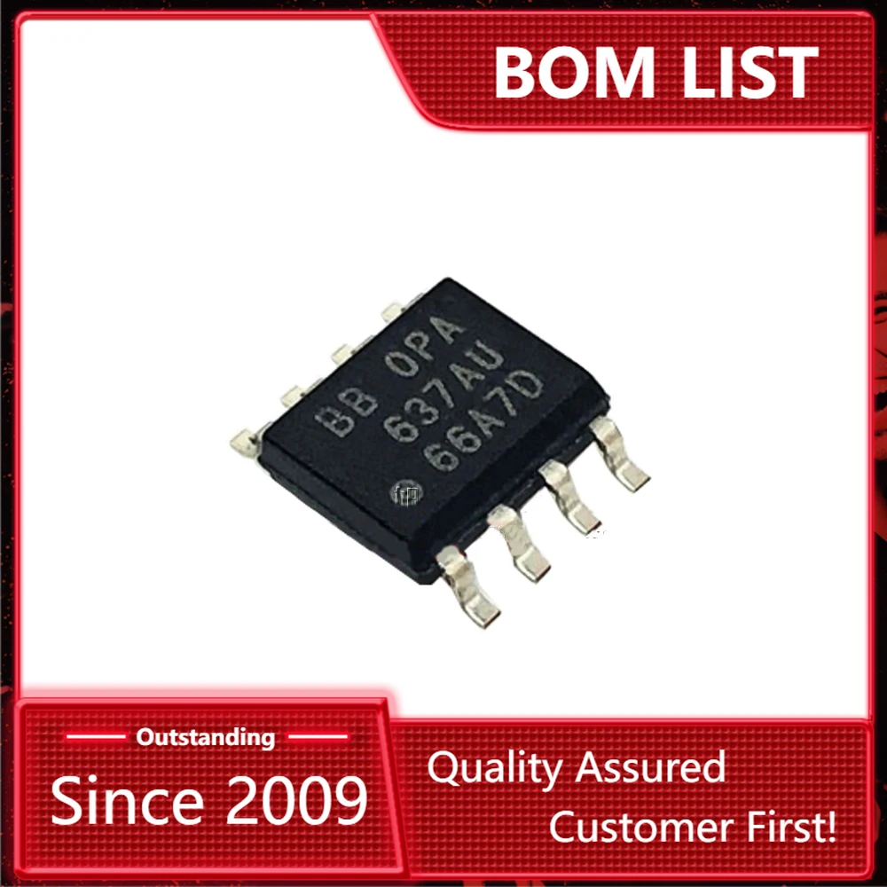 

5pcs OPA637AU SOP-8 advanced single op amp SOP-8 OPA637 SOP OPA637A