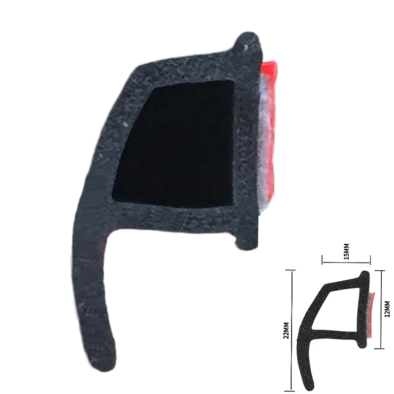 

Универсальная уплотнительная лента P-типа для автомобильной двери резиновая Водонепроницаемая Пылезащитная шумоизоляционная лента звуко...