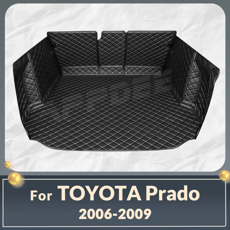 Автомобильный коврик для багажника с полным покрытием Toyota Prado 7-Seat 2006-2009 08 07